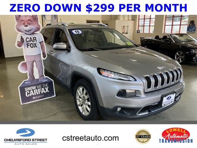 Used 2015 Jeep Cherokee Limited AWD/4WD image 1