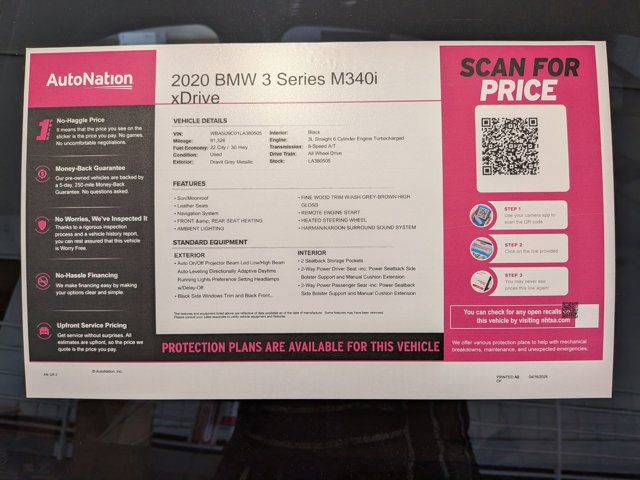 Used 2020 BMW M340i xDrive w/ Premium Package image 23