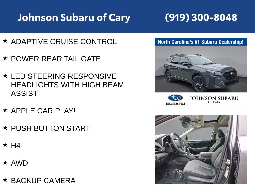 Used 2023 Subaru Outback Onyx Edition AWD/4WD image 12