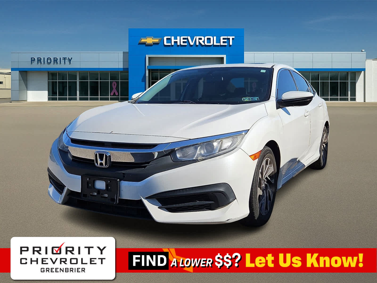 Used 2017 Honda Civic EX