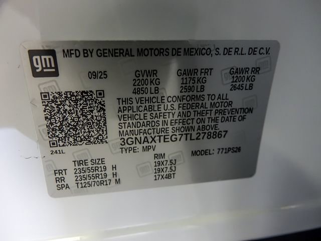 Used 2026 Chevrolet Equinox RS w/ LPO, Floor Liner Package image 35