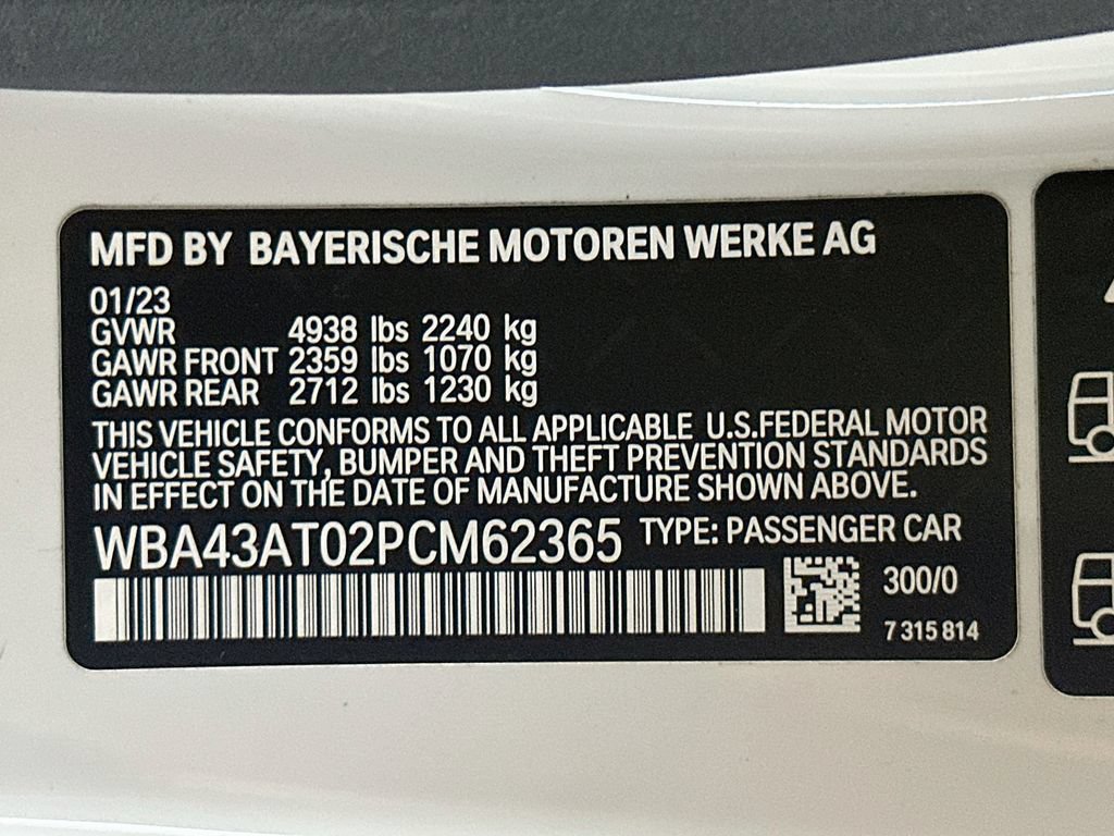 Used 2023 BMW 430i xDrive Convertible w/ M Sport Package AWD/4WD image 31