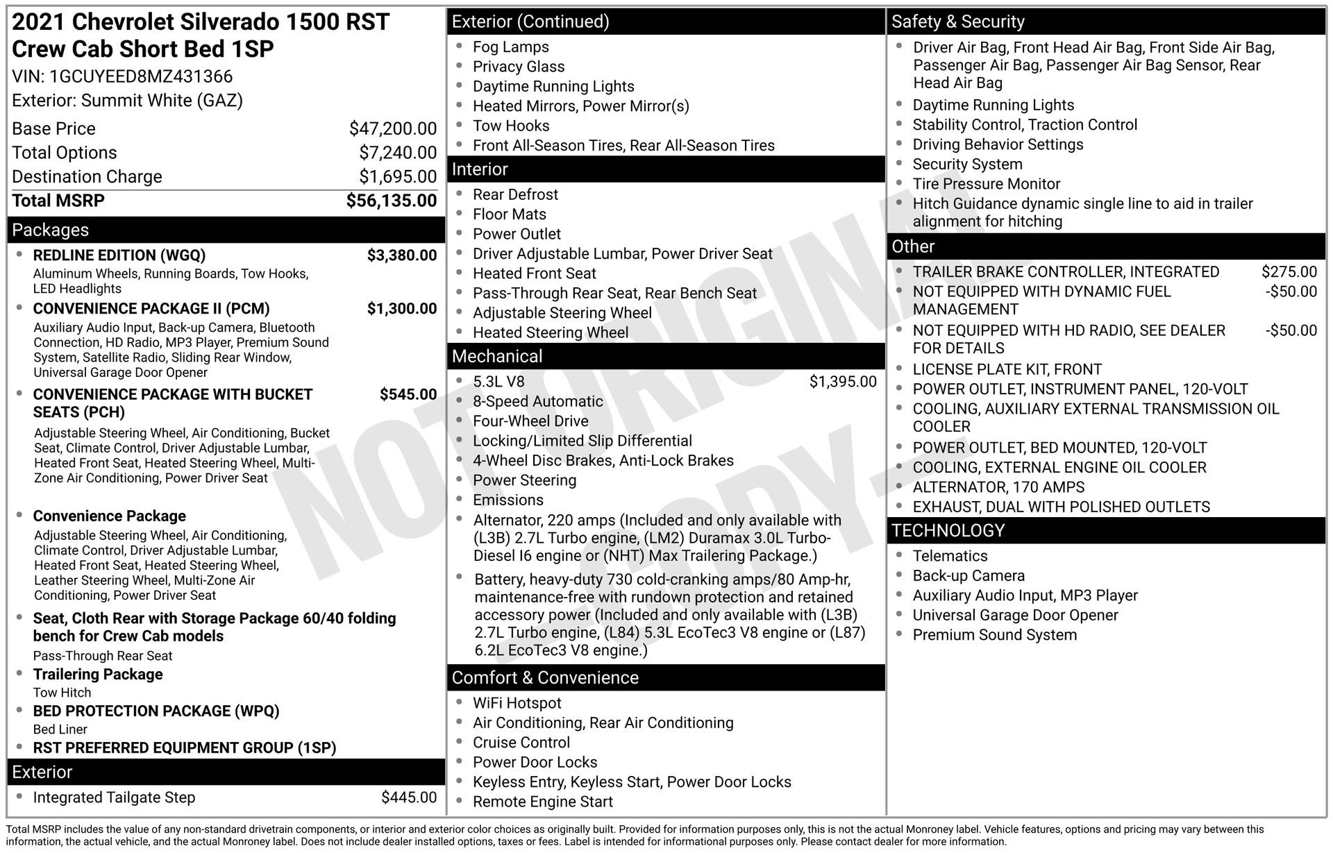 Used 2021 Chevrolet Silverado 1500 RST w/ Redline Edition image 4