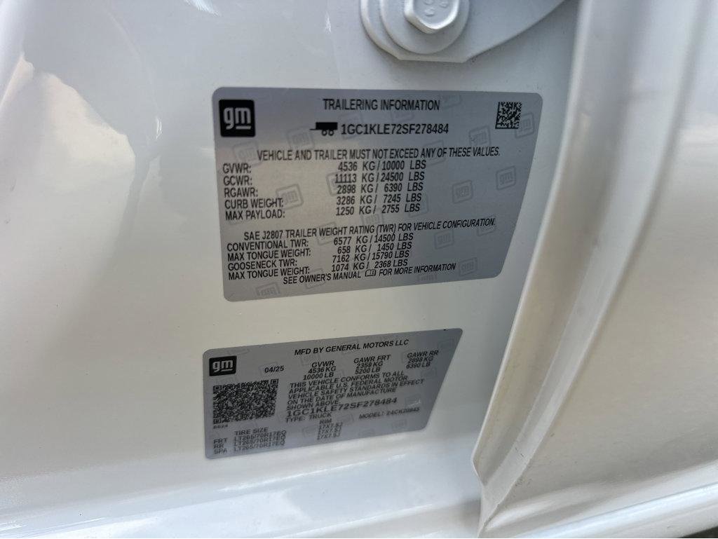 Used 2025 Chevrolet Silverado 2500 W/T w/ WT/CX Safety Package image 48