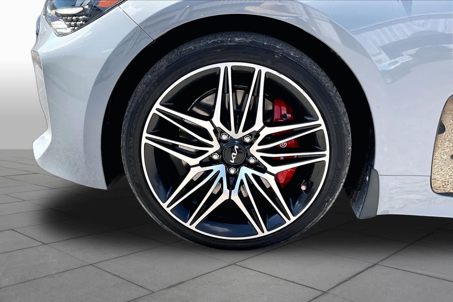 Used 2022 Kia Stinger GT1 w/ Red Interior Color Package RWD image 13