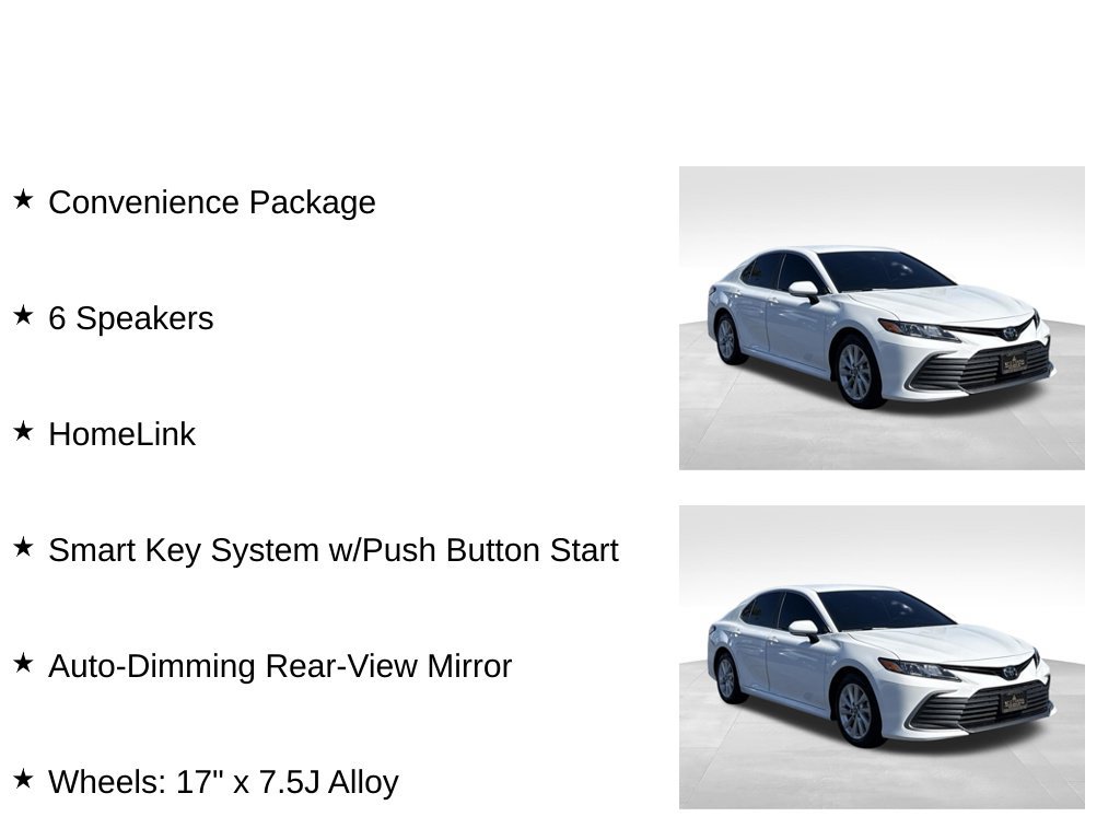 Used 2024 Toyota Camry LE w/ Convenience Package FWD image 31