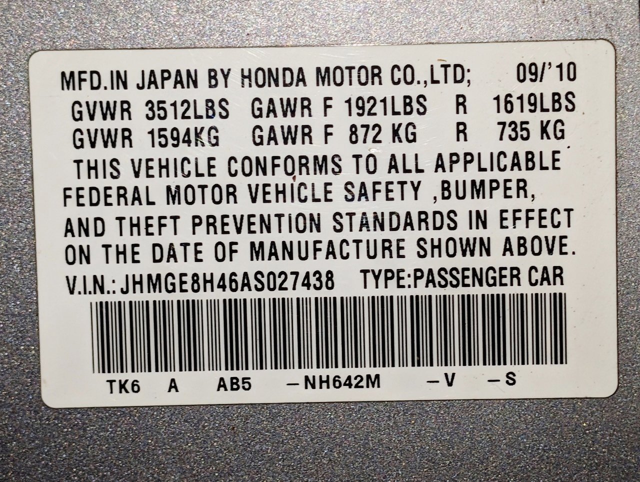 Used 2010 Honda Fit Sport image 51