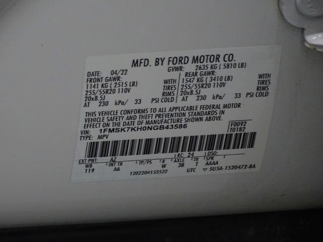 Used 2022 Ford Explorer ST-Line w/ Class IV Trailer Tow Package image 23