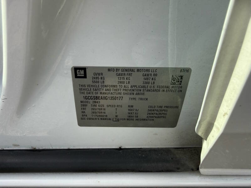 Used 2016 Chevrolet Colorado W/T image 21