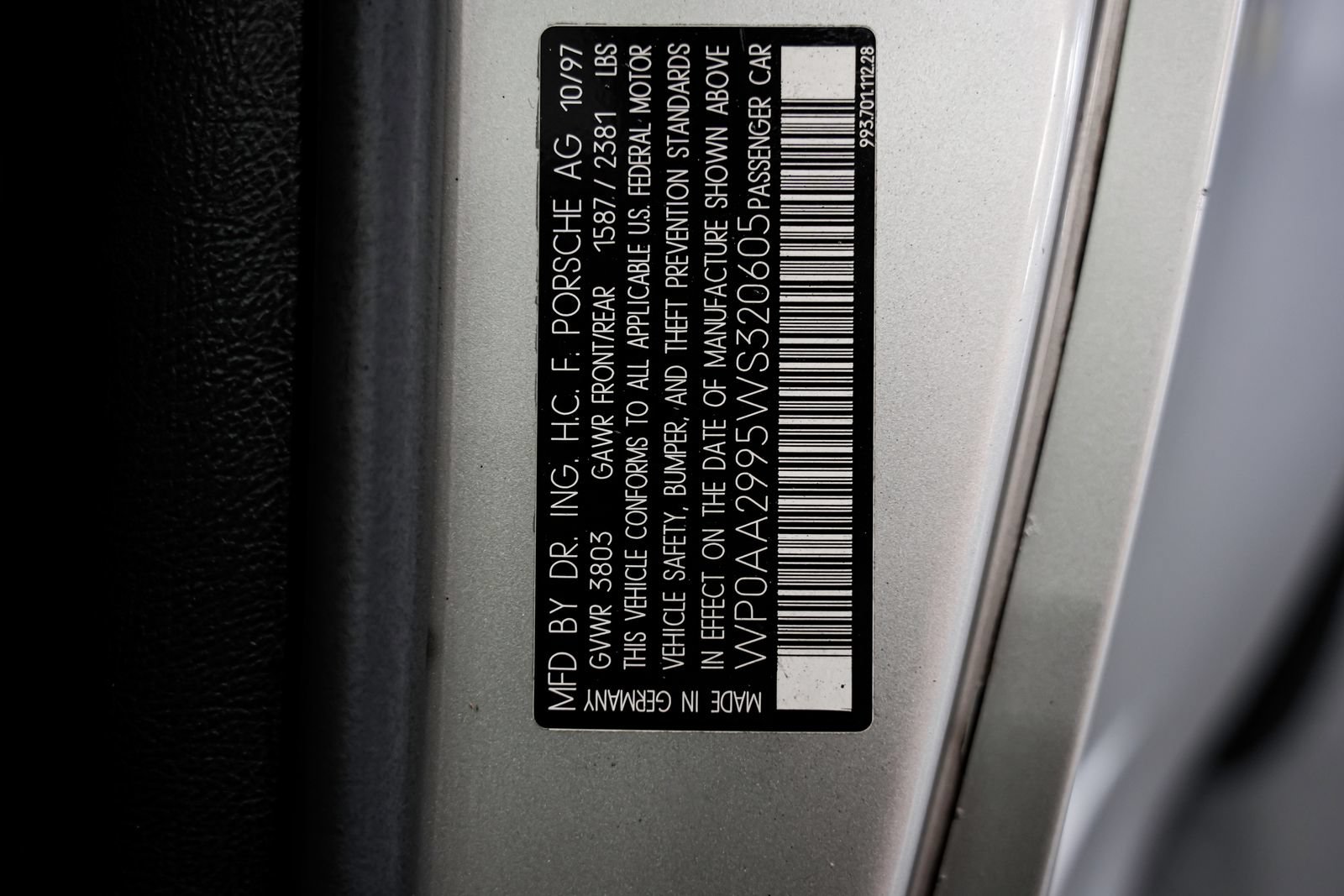 Used 1998 Porsche 911 Carrera S RWD image 47