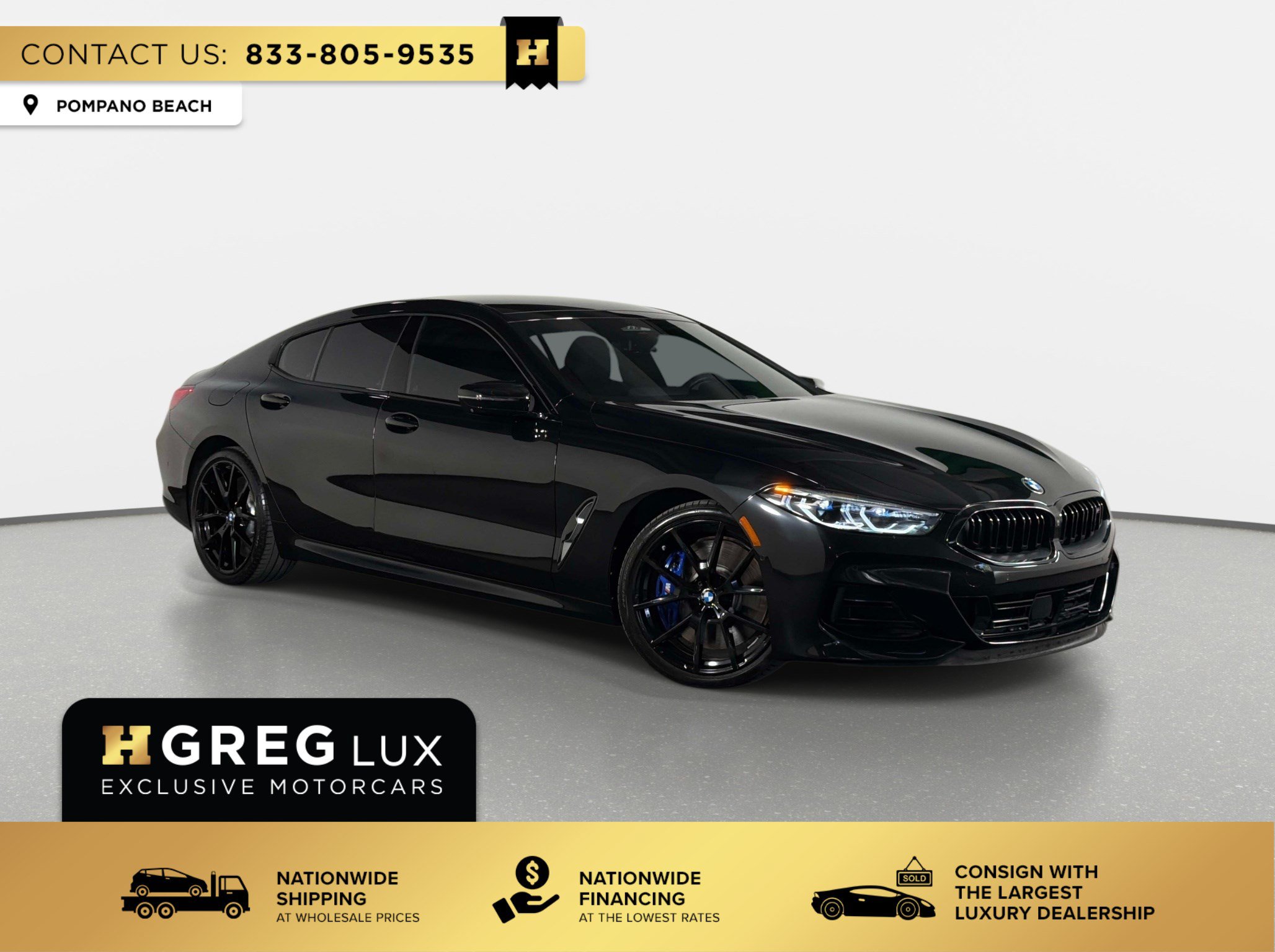 Used 2024 BMW M850i Gran Coupe xDrive AWD/4WD video 1