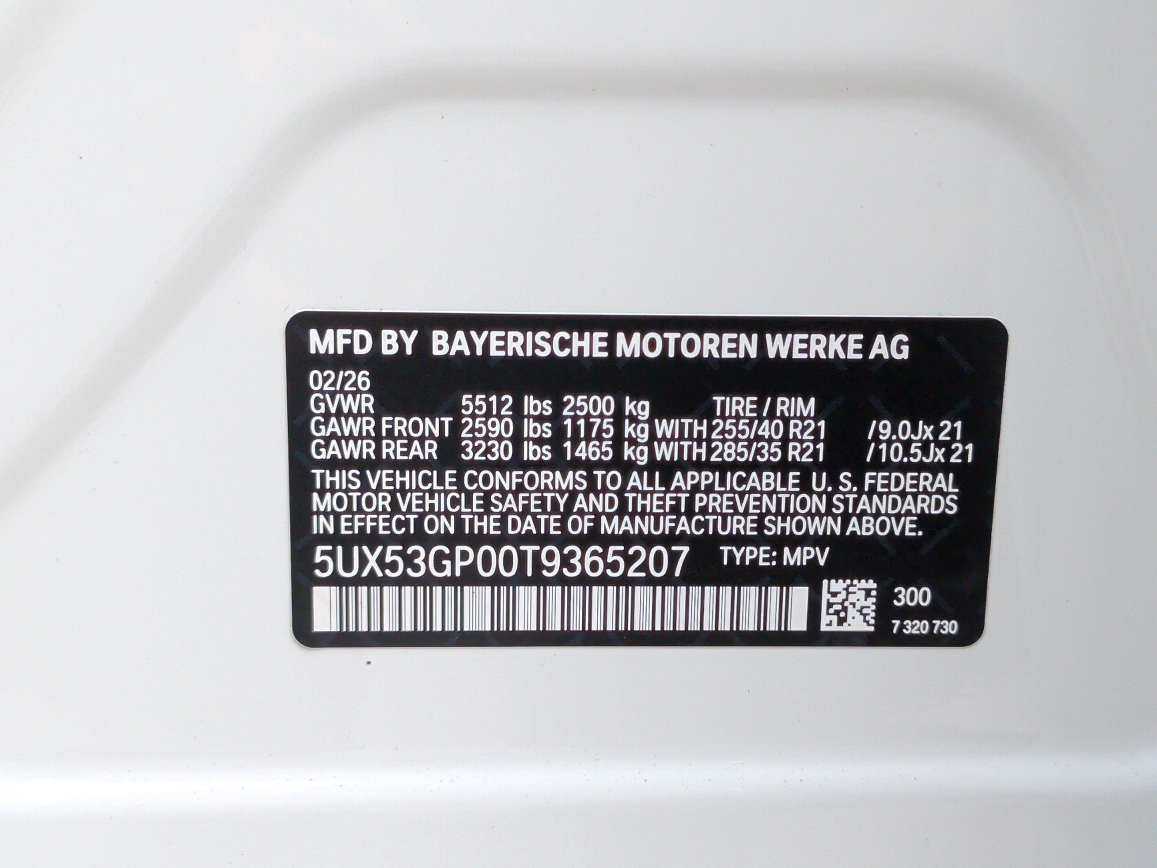 Certified 2026 BMW X3 xDrive30i w/ M Sport Package AWD/4WD image 41