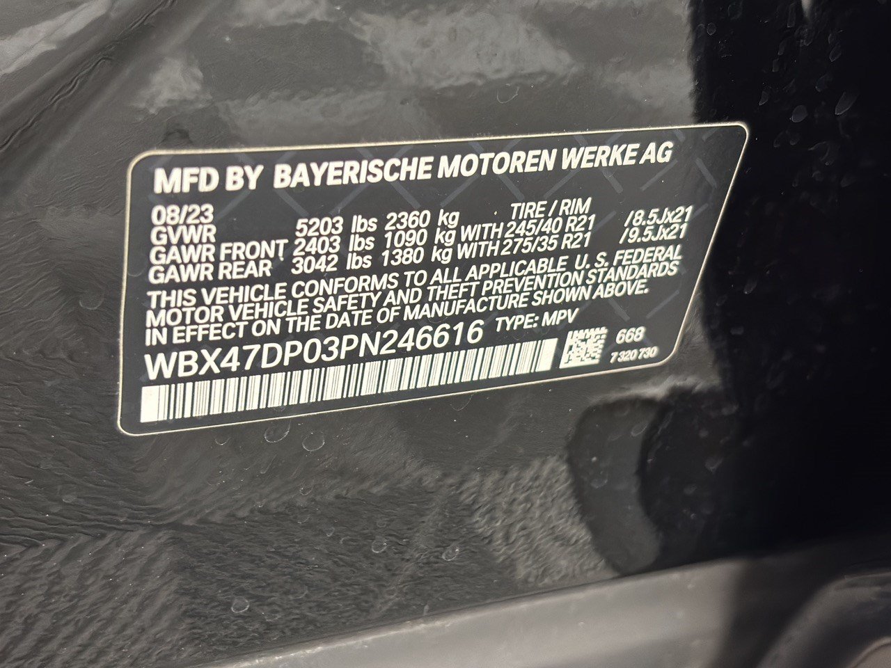 Used 2023 BMW X3 sDrive30i w/ Convenience Package w/ZPA RWD image 31