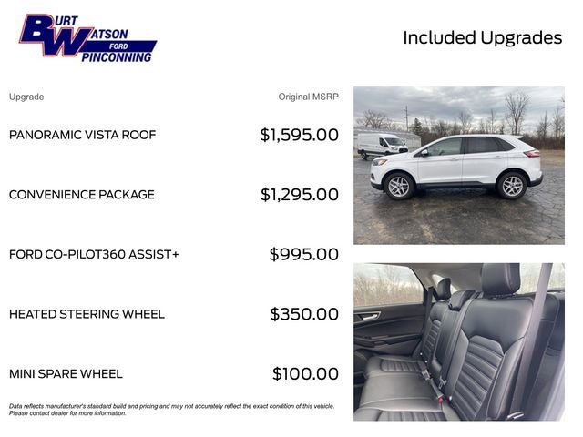 Used 2022 Ford Edge SEL w/ Convenience Package image 3