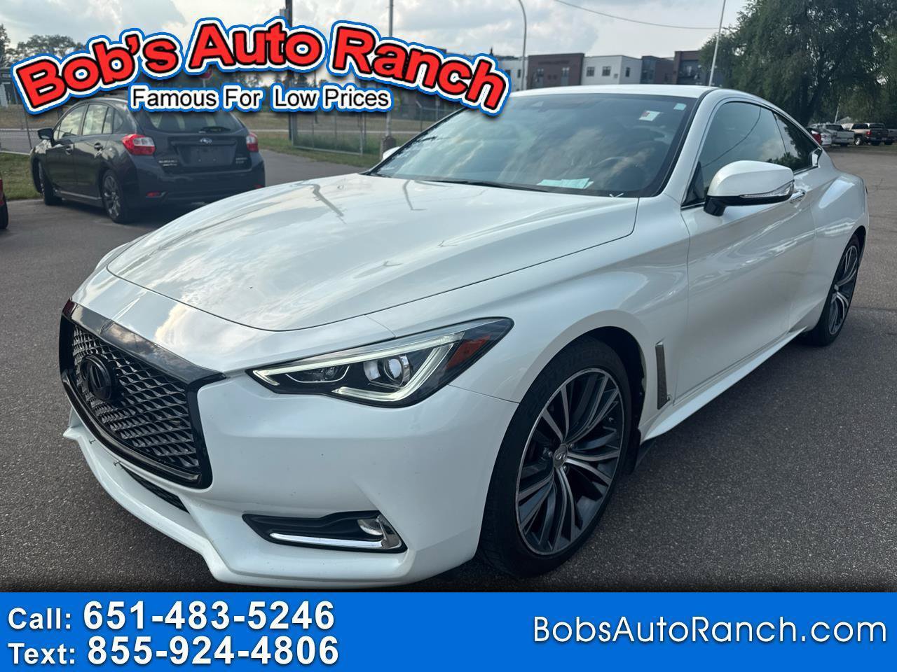 Used 2019 INFINITI Q60 3.0t Luxe w/ Essential Package
