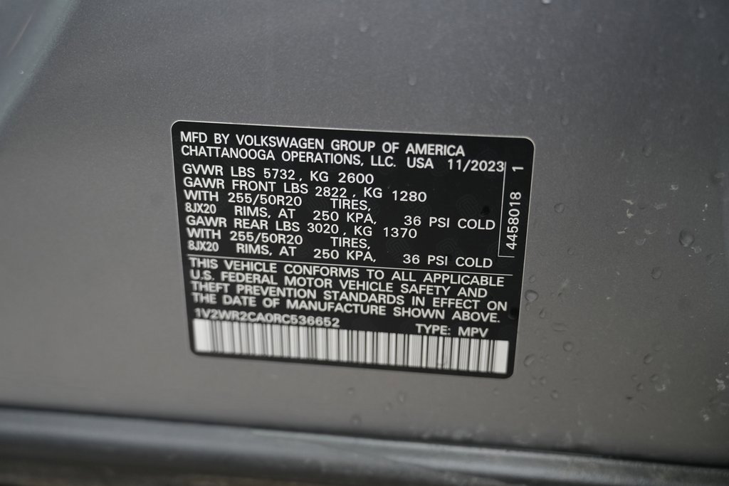 Used 2024 Volkswagen Atlas SE image 63