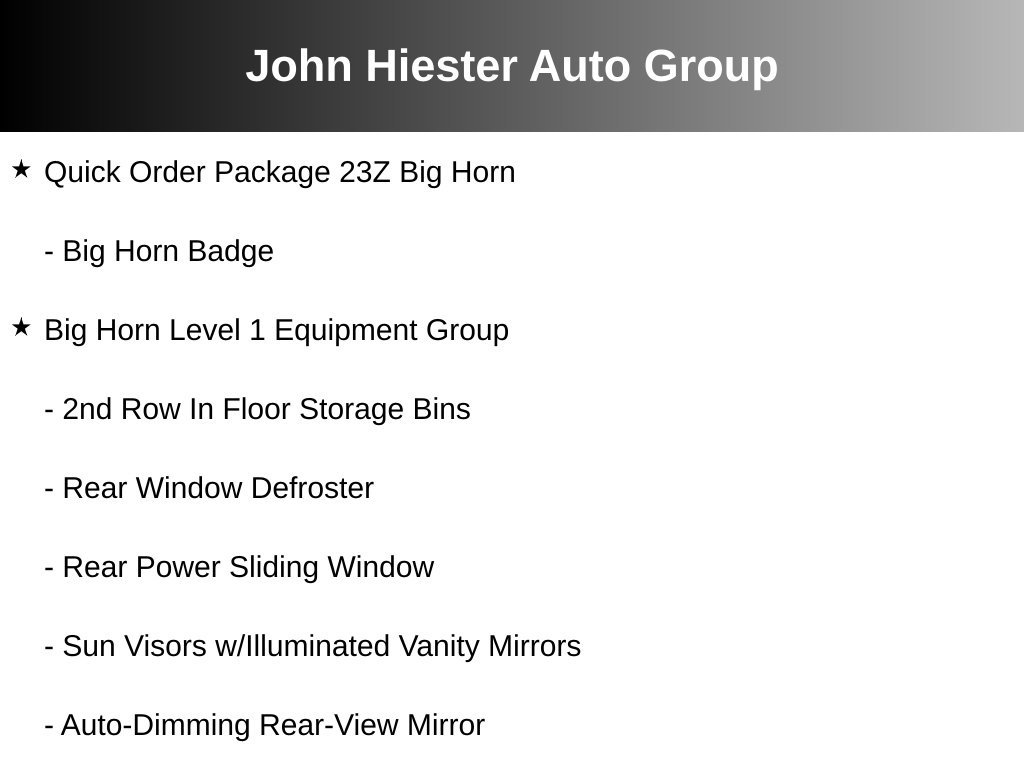 Certified 2022 RAM 1500 Big Horn w/ Trailer Tow Group AWD/4WD image 20
