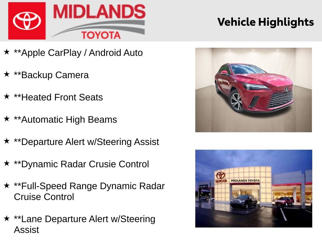 Used 2023 Lexus RX 350 Premium FWD image 2