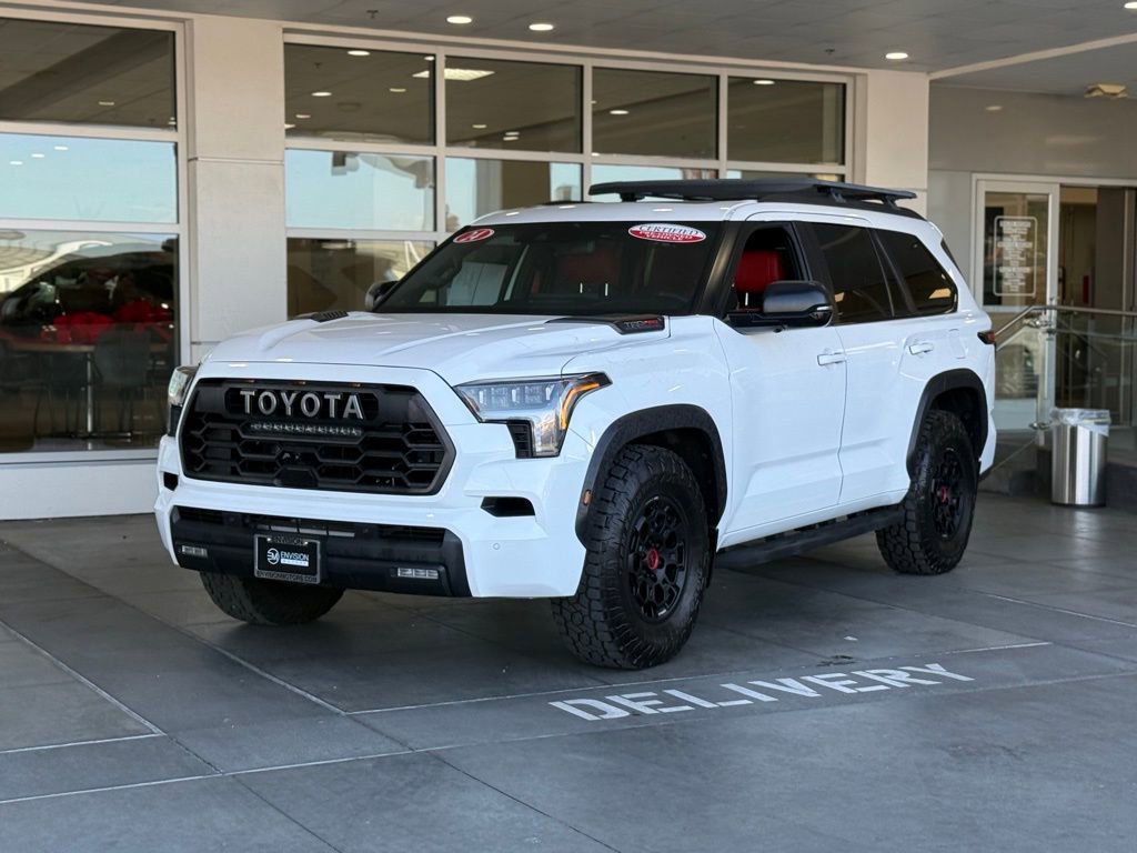 Used 2024 Toyota Sequoia TRD Pro AWD/4WD image 2