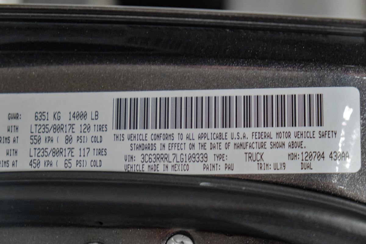 Used 2020 RAM 3500 Limited image 72