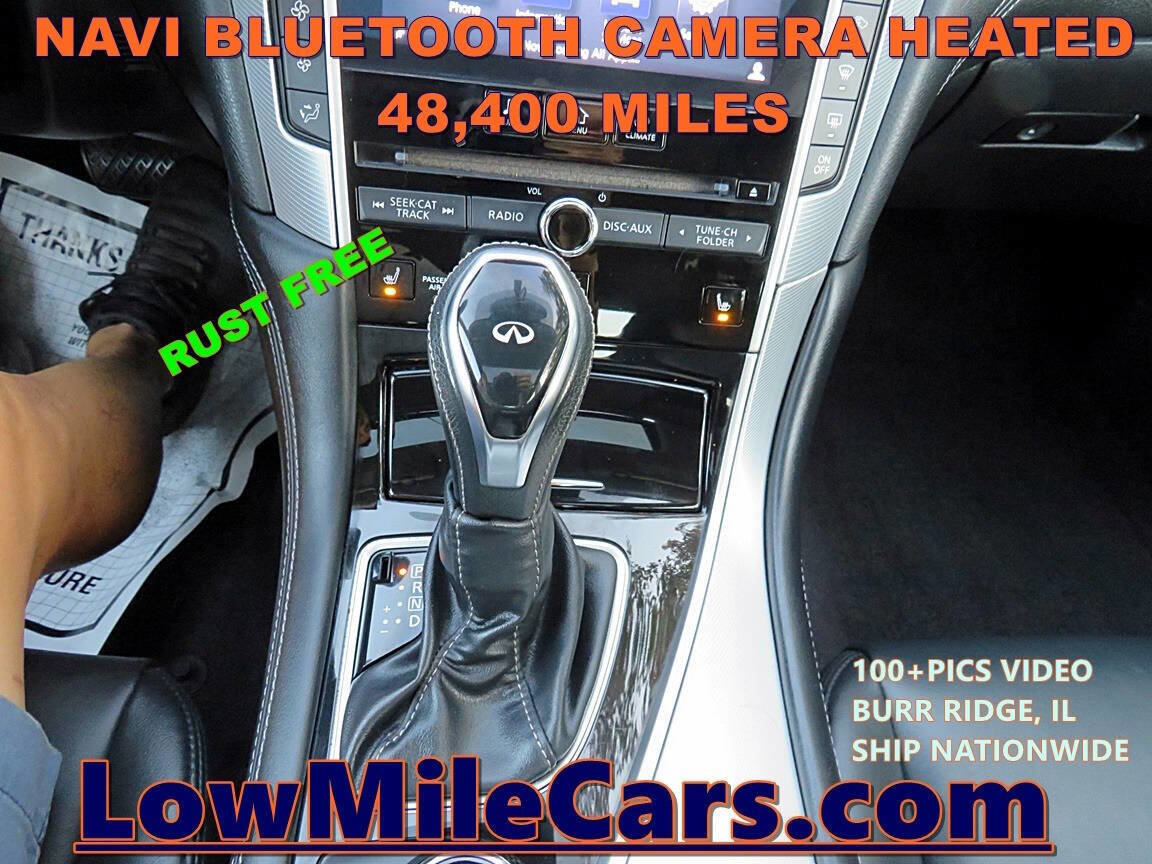 Used 2019 INFINITI Q50 Luxe w/ Essential Package (3.0T Luxe) image 61