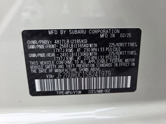 Used 2025 Subaru Crosstrek 2.0i Premium w/ Convenience Package #2 image 21