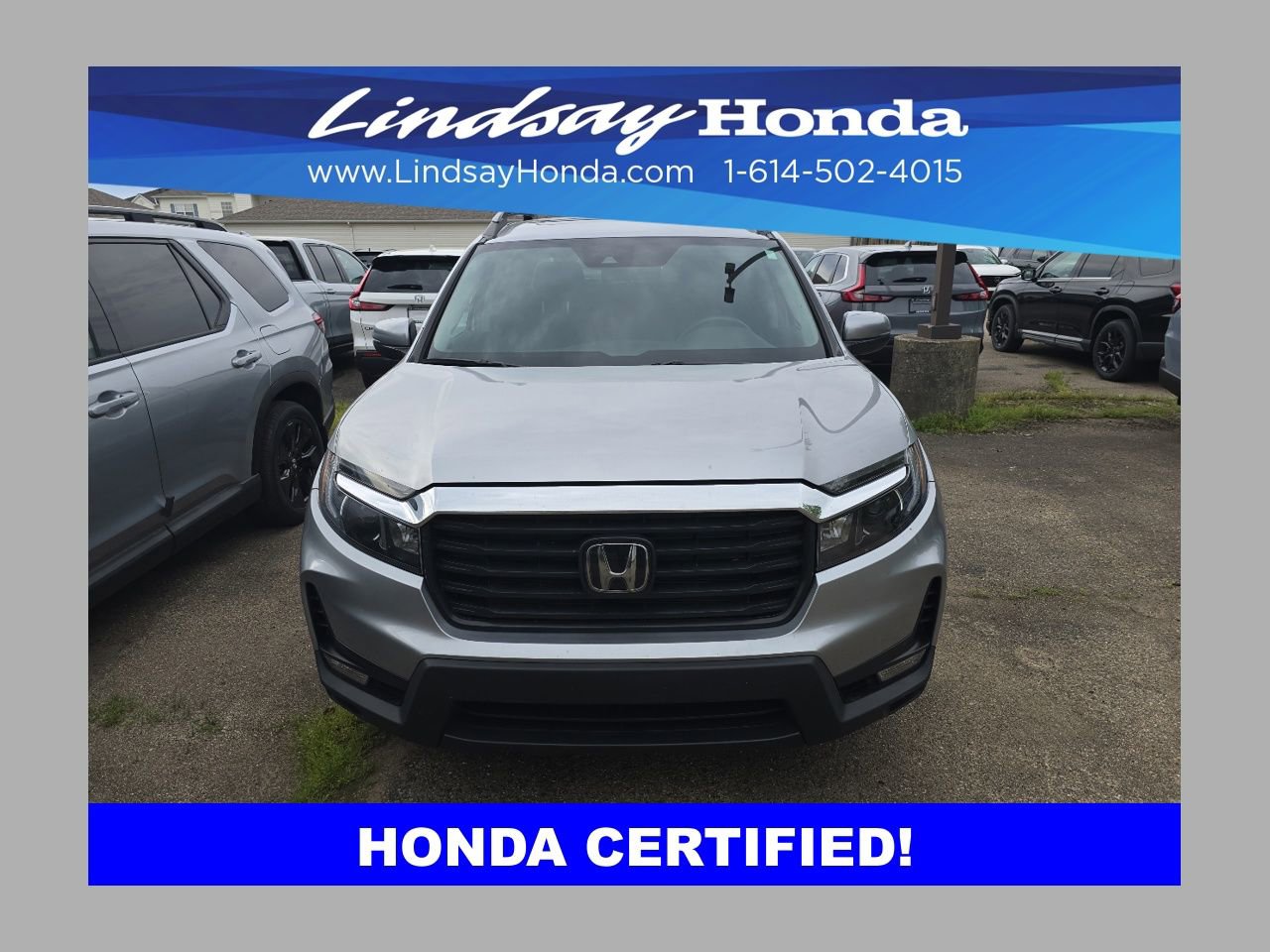 Certified 2023 Honda Ridgeline RTL
