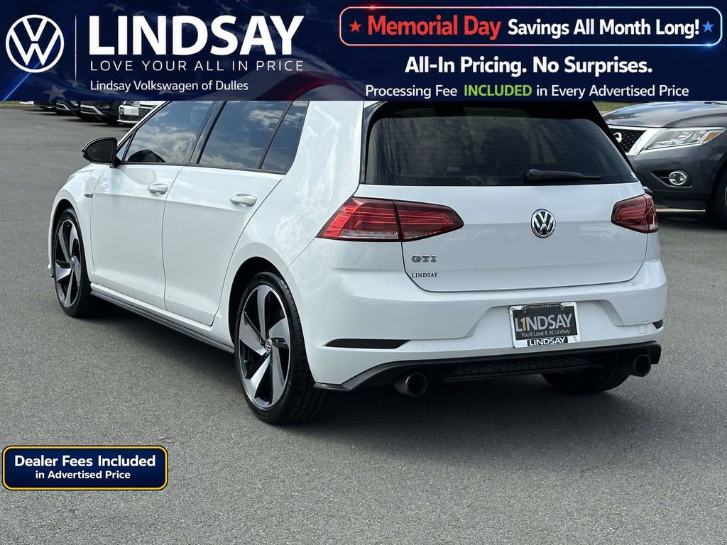 Used 2018 Volkswagen GTI SE w/ SE Leather Package FWD image 5