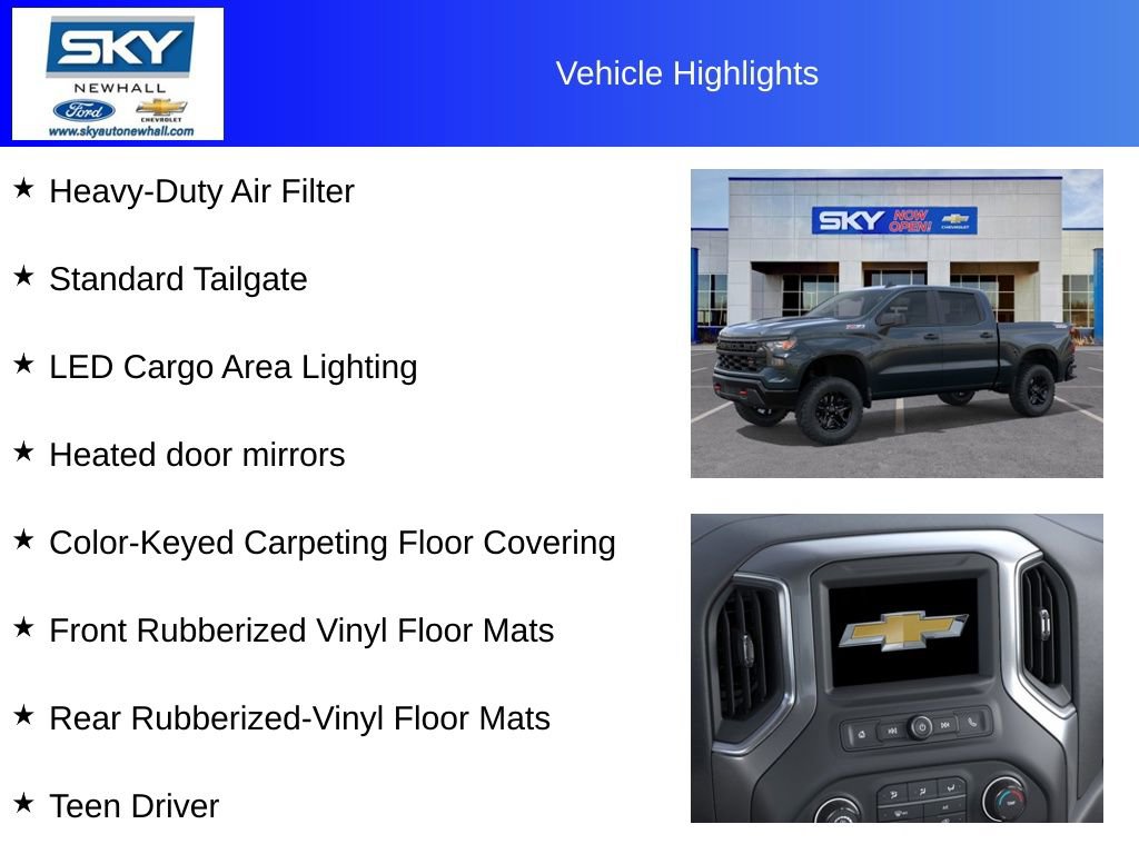 New 2026 Chevrolet Silverado 1500 Custom Trail Boss image 32