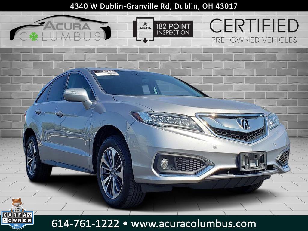 Certified 2018 Acura RDX w/ Advance Package