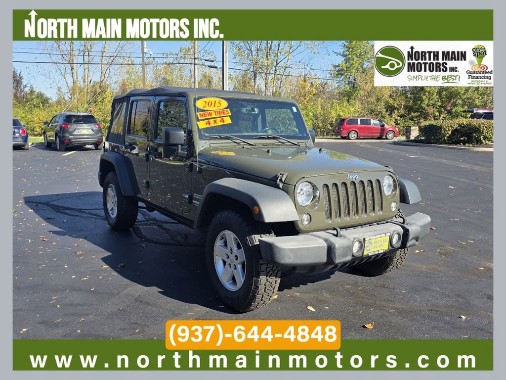 Used 2015 Jeep Wrangler Unlimited Sport w/ Quick Order Package 24S