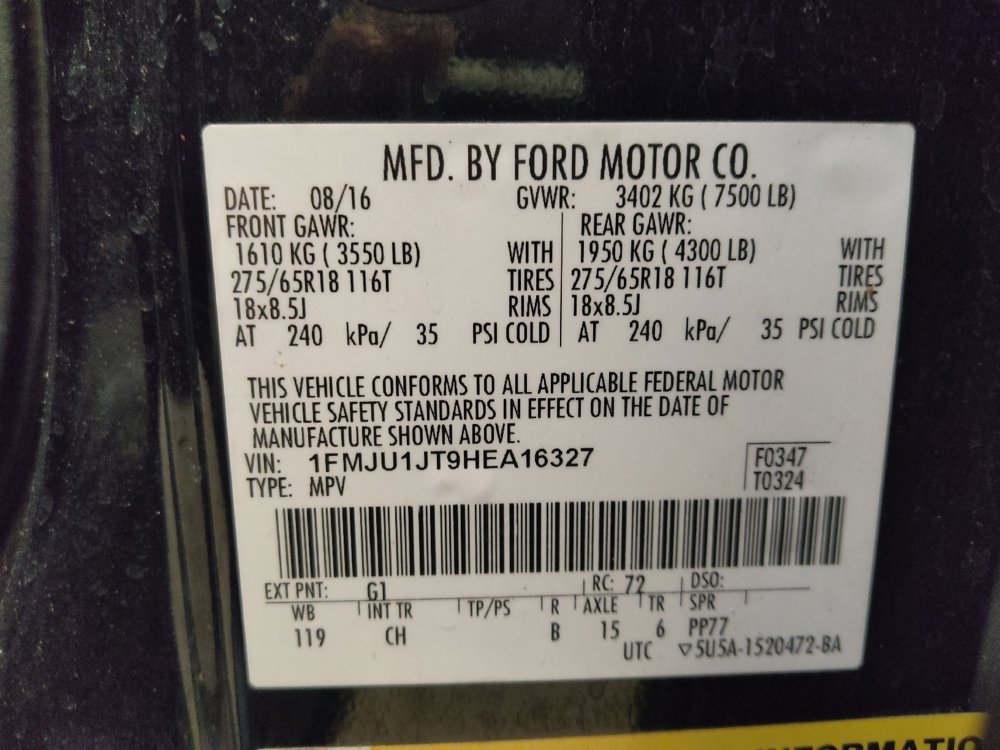 Used 2017 Ford Expedition XLT AWD/4WD image 33