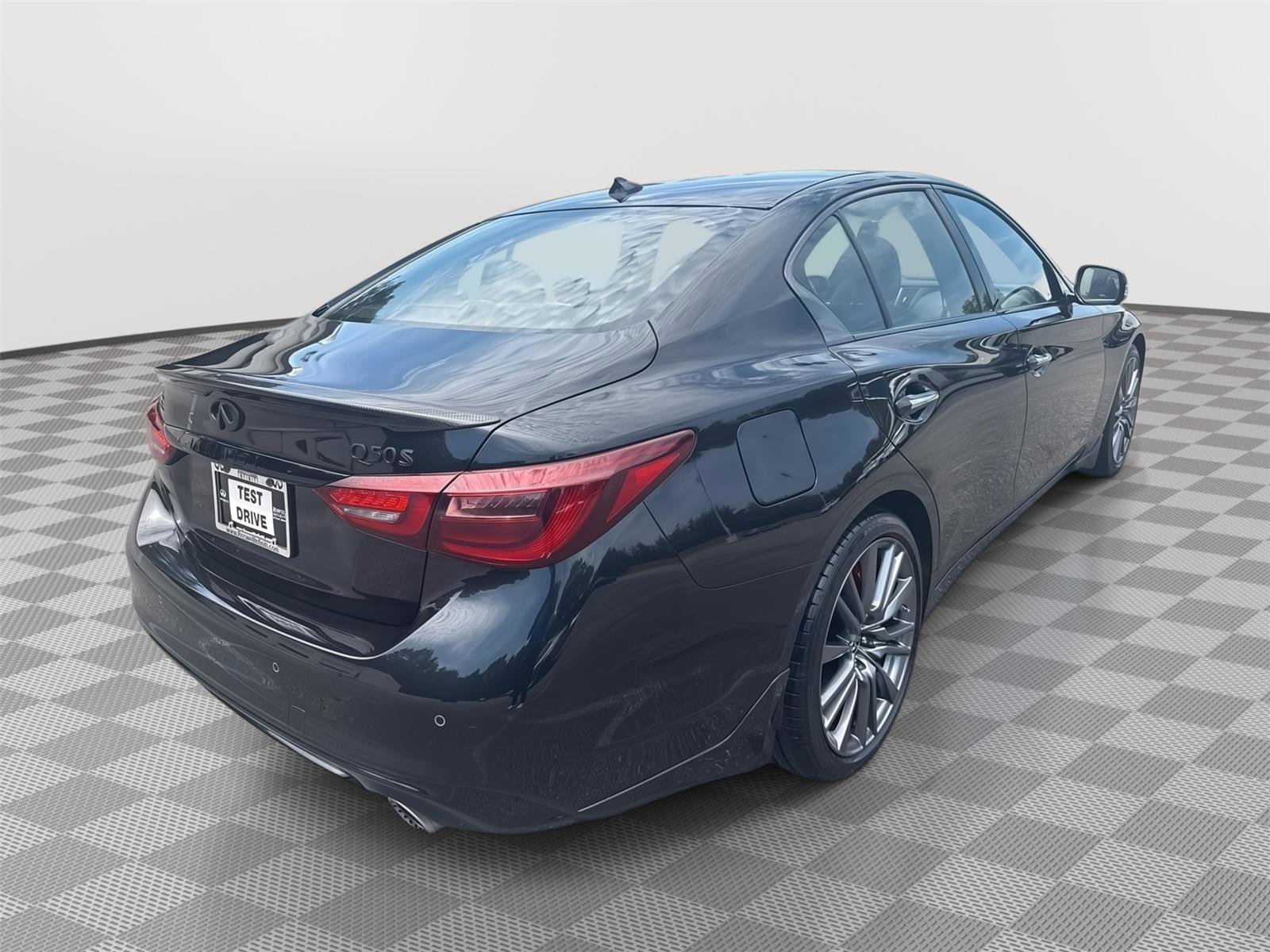 Certified 2023 INFINITI Q50 Red Sport 400 w/ Black Opal Edition RWD image 6