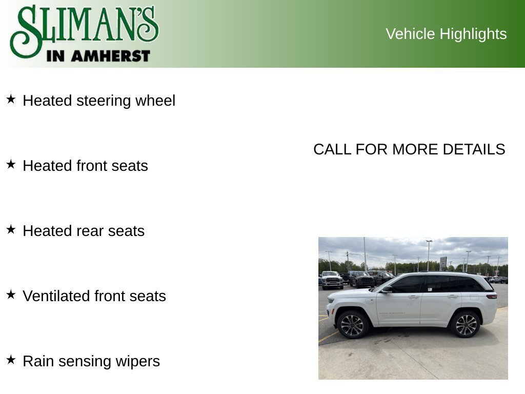 Used 2022 Jeep Grand Cherokee Overland AWD/4WD image 14