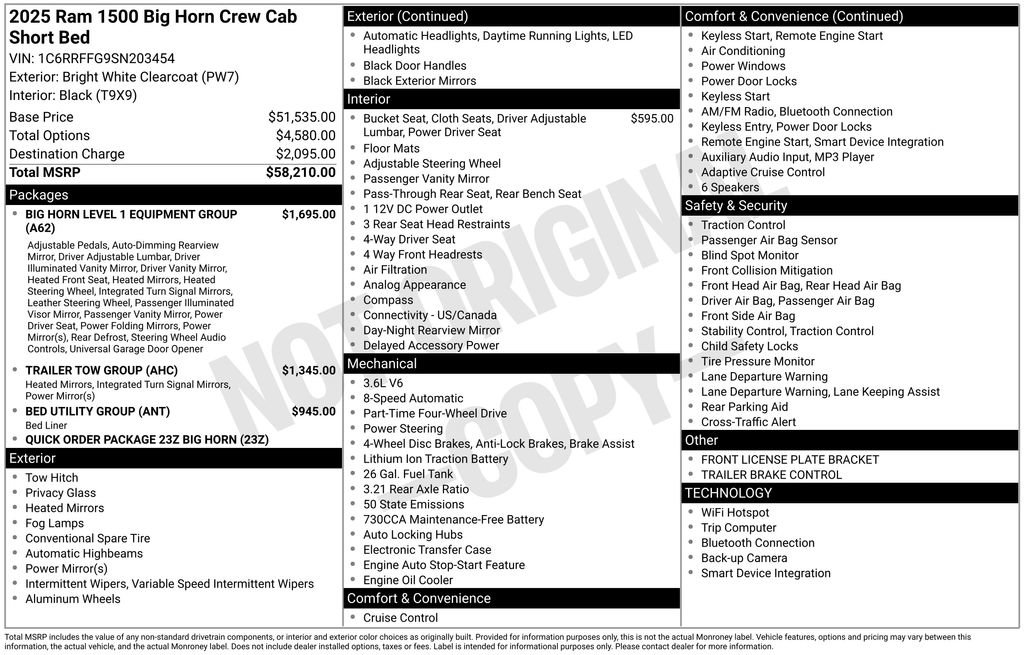 Used 2025 RAM 1500 Big Horn image 6