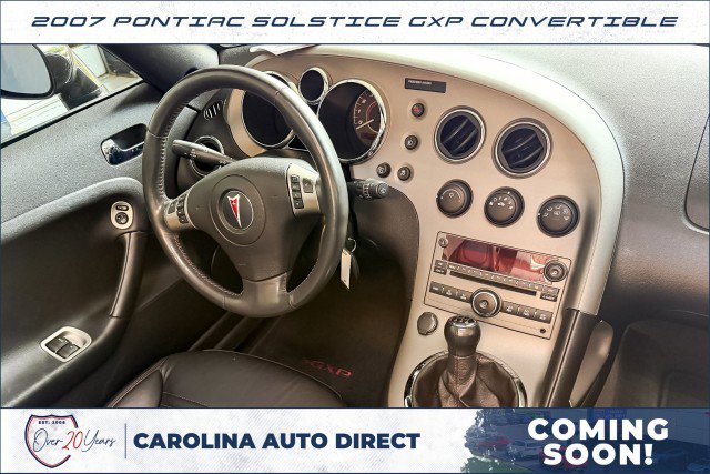Used 2007 Pontiac Solstice GXP w/ Premium Package RWD image 3