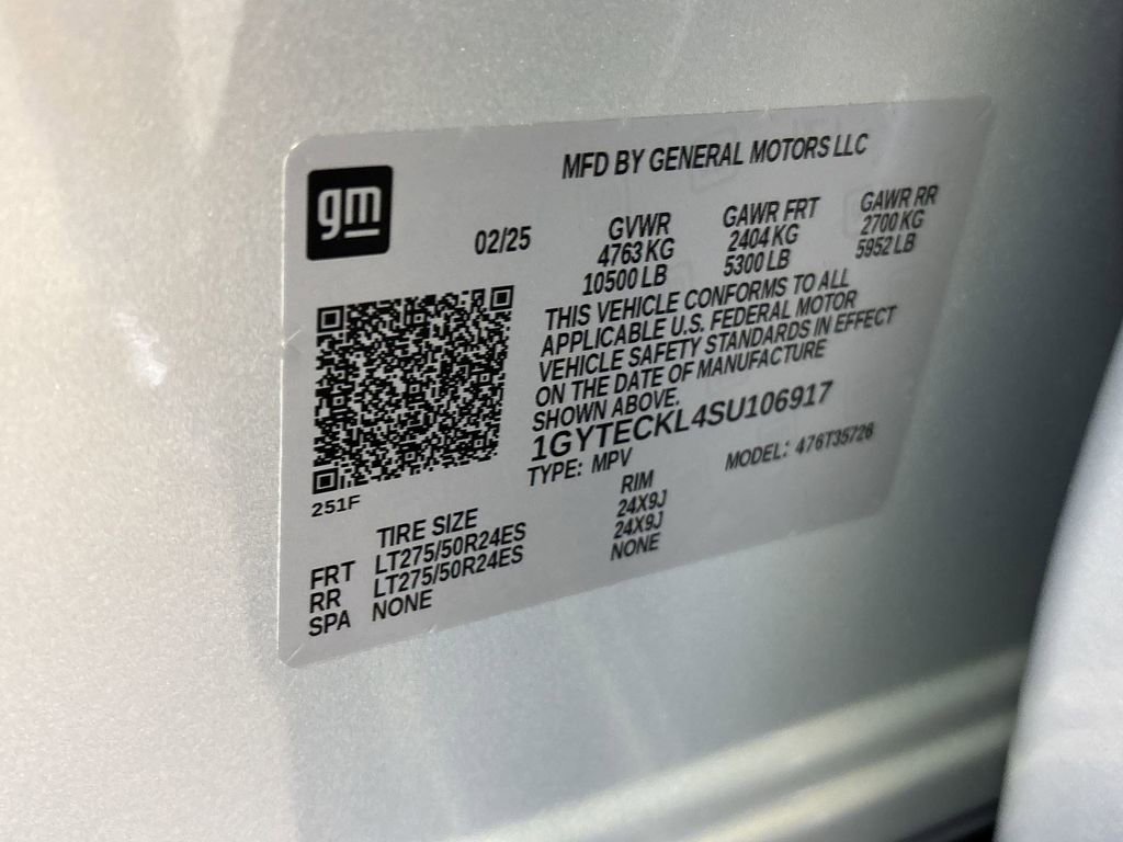 New 2025 Cadillac Escalade IQ Luxury 1 w/ LPO, Radiant Package image 44