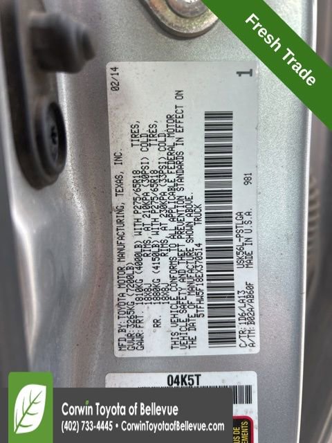 Used 2014 Toyota Tundra Limited image 12