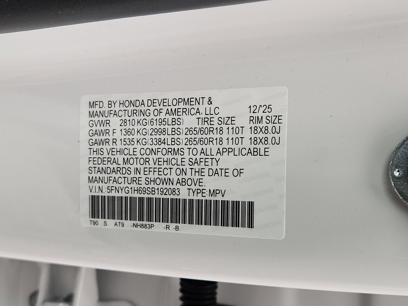 New 2025 Honda Pilot TrailSport image 17