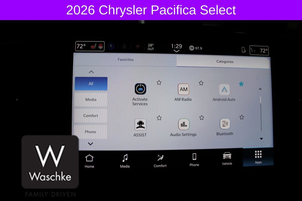 New 2026 Chrysler Pacifica Select w/ S Appearance Package image 61