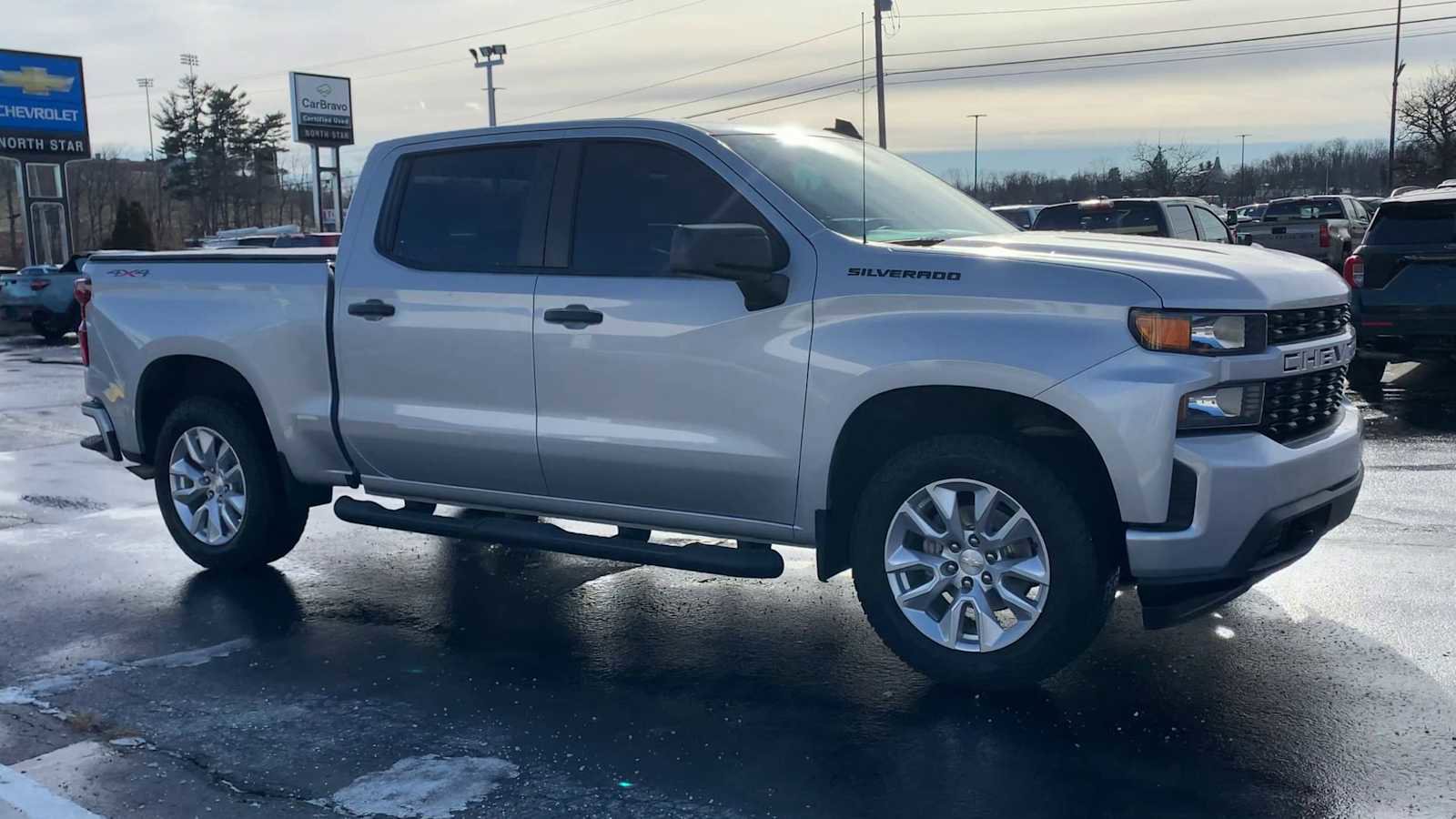 Certified 2022 Chevrolet Silverado 1500 Custom w/ LPO, Dark Essentials Package image 2