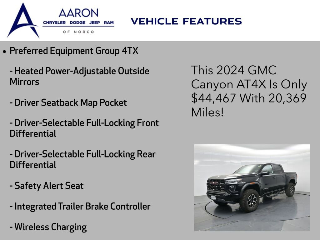 Used 2024 GMC Canyon AT4X image 13