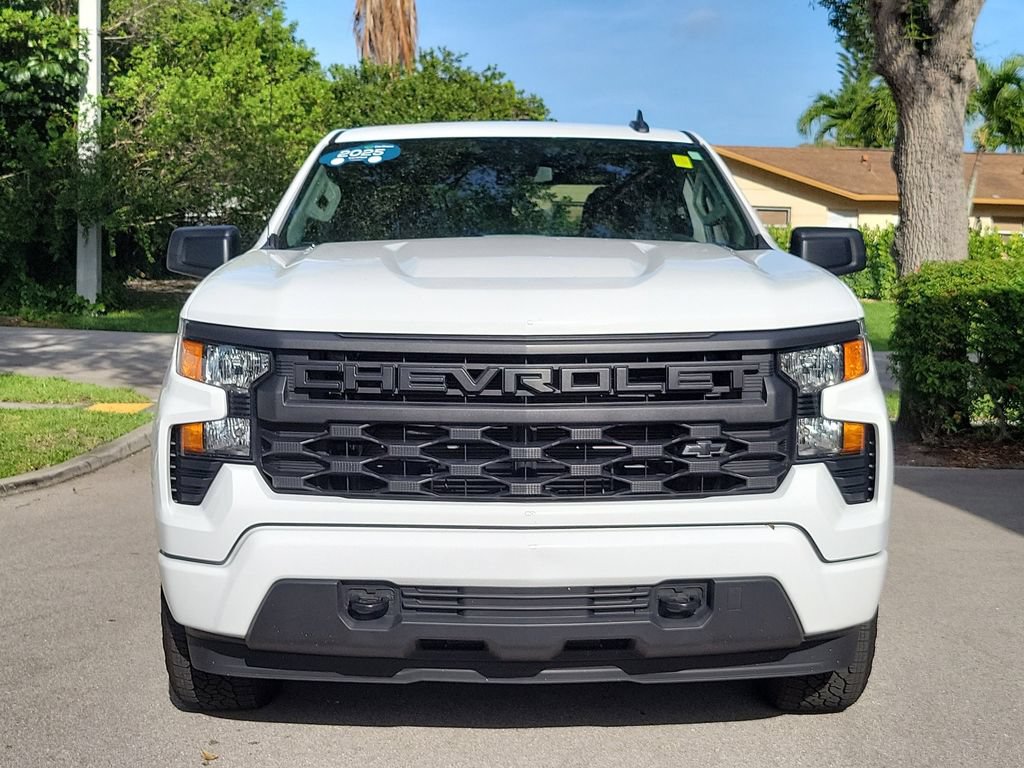 Certified 2025 Chevrolet Silverado 1500 Custom w/ Turbomax Blackout Package RWD image 8