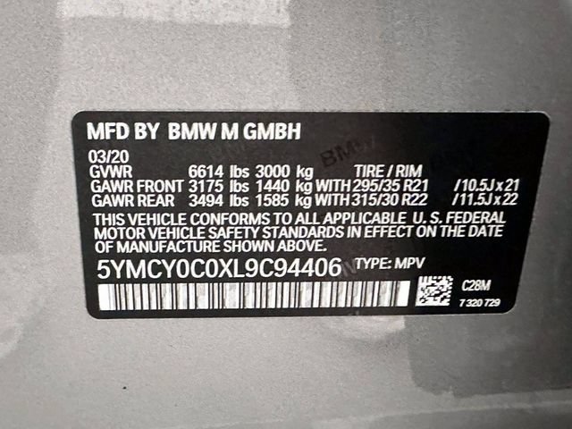 Used 2020 BMW X6 M AWD/4WD image 37