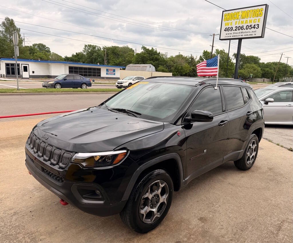 Used 2022 Jeep Compass Trailhawk w/ Trailhawk Elite Group AWD/4WD image 1