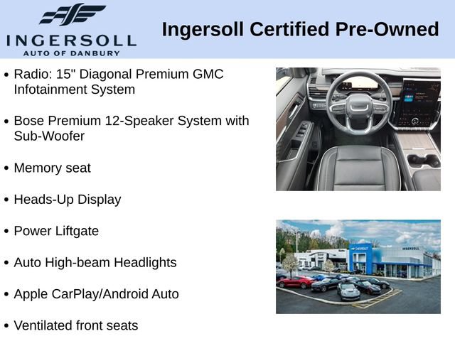 Used 2025 GMC Acadia Denali w/ LPO, Floor Liner Package AWD/4WD image 10