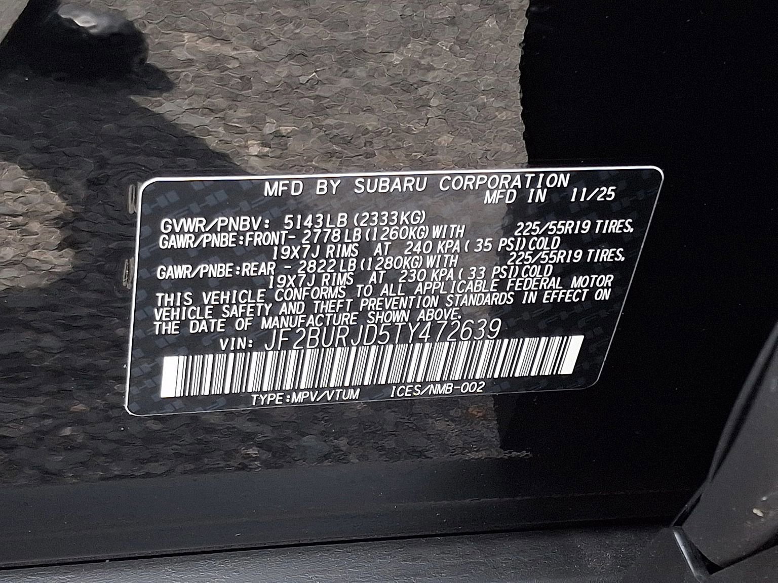 New 2026 Subaru Outback Wilderness AWD/4WD image 12