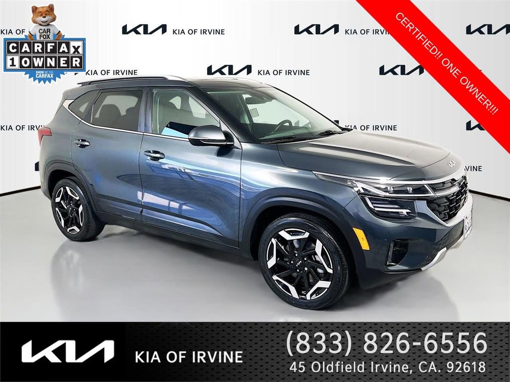 Certified 2024 Kia Seltos SX w/ SX Sunroof Package AWD/4WD image 1