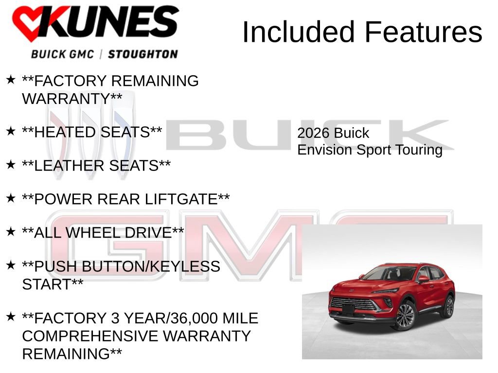 New 2026 Buick Envision Sport Touring image 3