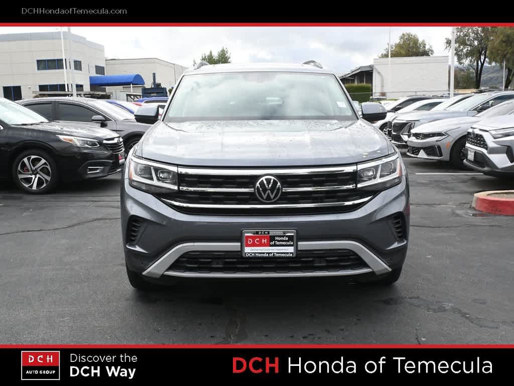 Used 2021 Volkswagen Atlas SE w/ Panoramic Sunroof Package FWD image 2